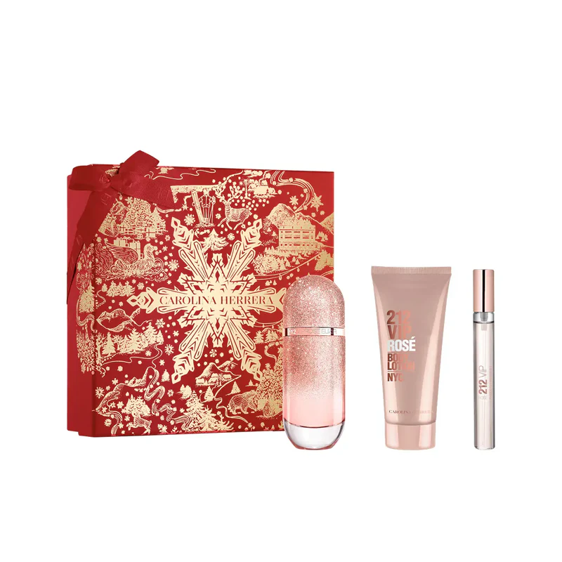 Carolina Herrera 212 VIP rose elixir set de regalo