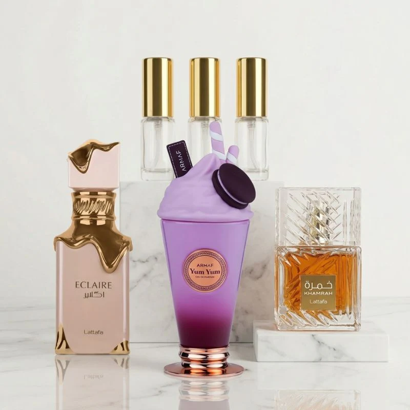 Discovery Set perfumes árabes femeninos mas vendidos del 2025