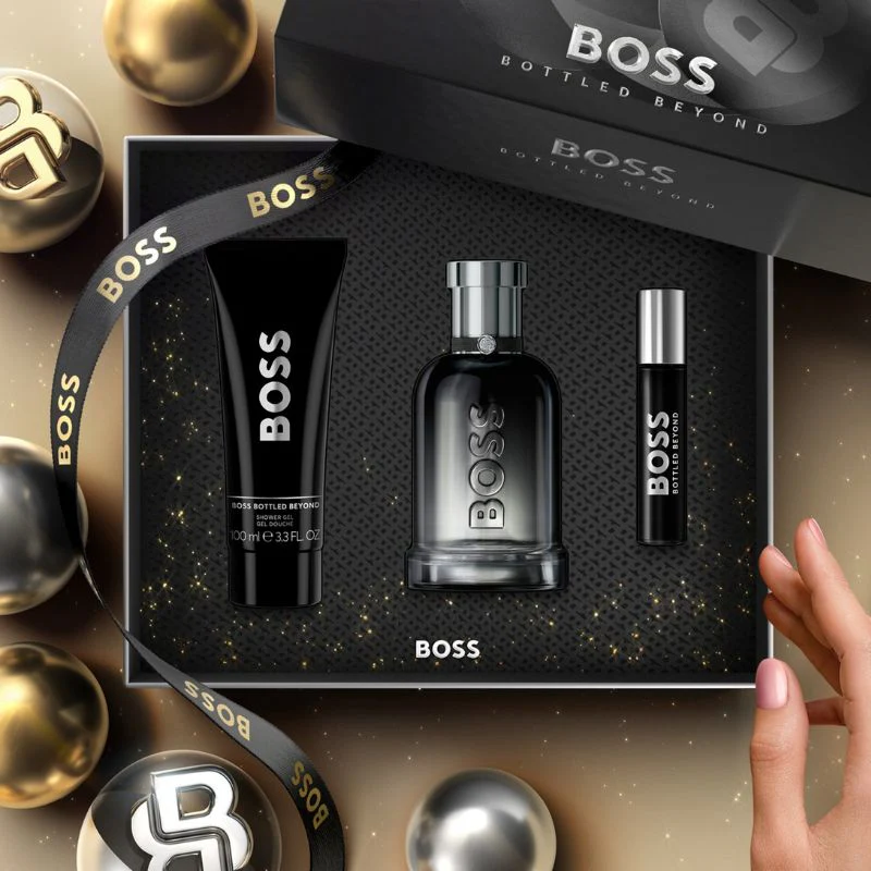 Hugo Boss Bottled Beyond set de regalo 100 ML + 10 ML + Shower gel - Image 3