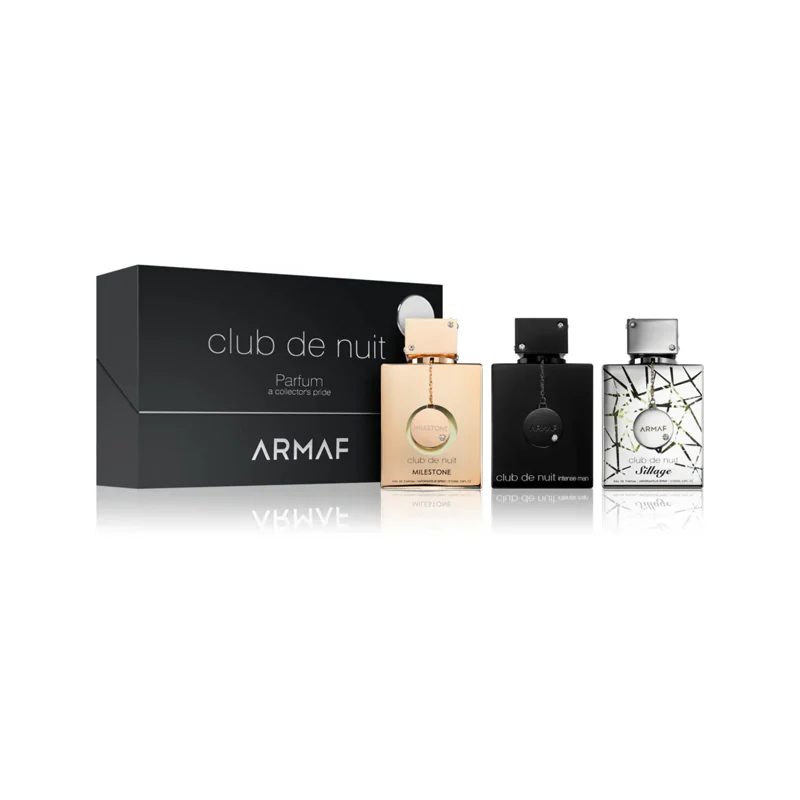 Mini Set 3 Piezas Club De Nuit Para Hombre De Armaf EDP 30ML